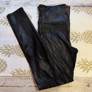 Spanx Faux Leather Leggings